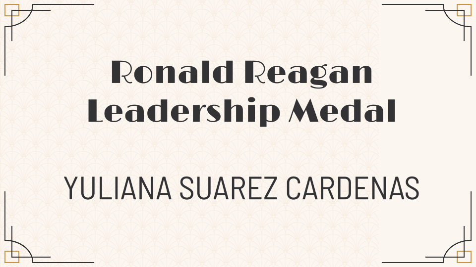 Roanld Reagan Leadership Medal
