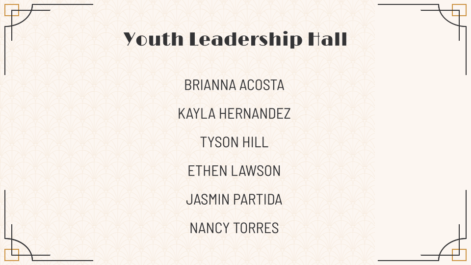 Youth Leadership Hall